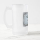 Sinti und Roma-Karawane Mattglas Bierglas (Links)