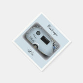 Sinti und Roma-Karawane Serviette (Ecke)