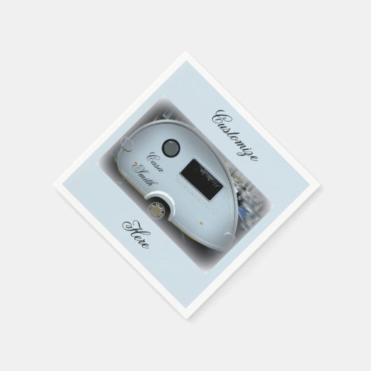 Sinti und Roma-Karawane Serviette (Ecke)