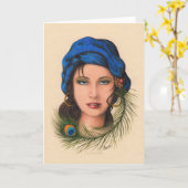 Sinti und Roma Karte (Gelbe Blume)