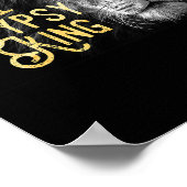 Sinti und Roma King Lion Poster (Ecke)