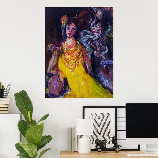 SINTI UND ROMA LADY MUSIC BAND POSTER (Heimbüro)