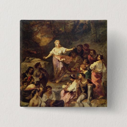 Sinti und Roma-Lager, 1848 Button (Vorderseite)