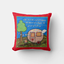 Sinti und Roma-Lastwagen, Camper-Kunst, Soul des Kissen