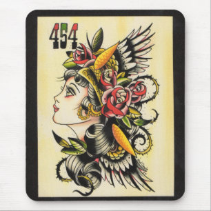 "Sinti und Roma-Mädchen " Mousepad