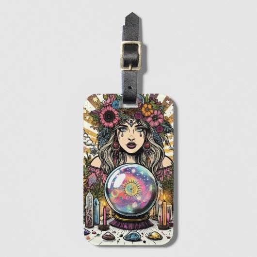 Sinti und Roma Magic Gepäckanhänger (Vorderseite Vertikal)