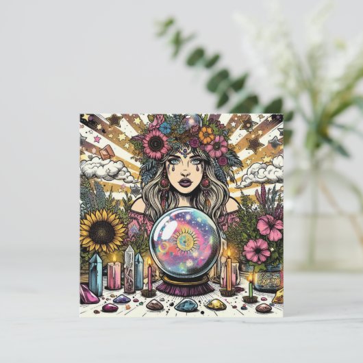 Sinti und Roma Magic Karte (Stehend Vorderseite)