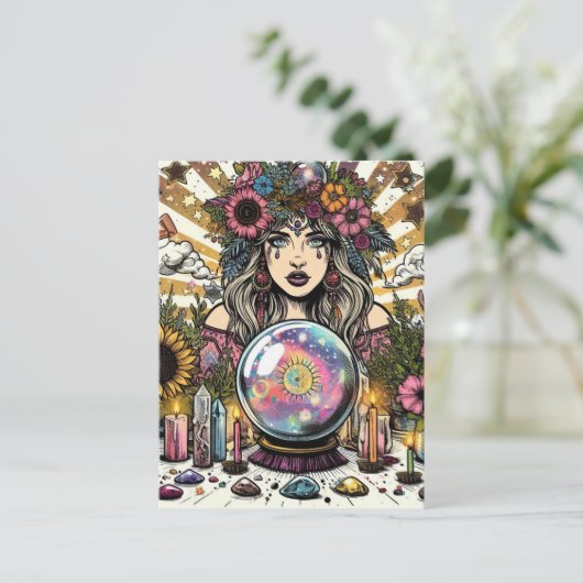 Sinti und Roma Magic Postkarte (Stehend Vorderseite)