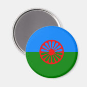 Sinti und Roma Magnet (Vorderseite/Rückseite)