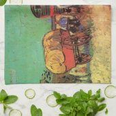 Sinti und Roma mit Caravans von Vincent van Gogh Geschirrtuch (Gefaltet)