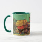 Sinti und Roma mit Caravans von Vincent van Gogh Tasse (Links)