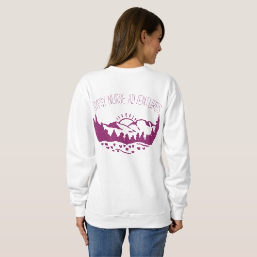Sinti und Roma Nurse Adventures Sweat Shirt (Schwarz voll)