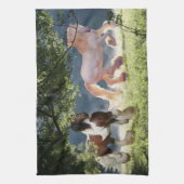 Sinti und Roma-PfeilerStallions Handtuch (Vertikal)