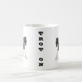 Sinti und Roma Pferdeschlitten auf Kaffee-Tasse Kaffeetasse (Mittel)