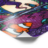 Sinti und Roma Pirate Mermaid Tropische Fantasie K Fotodruck (Ecke)