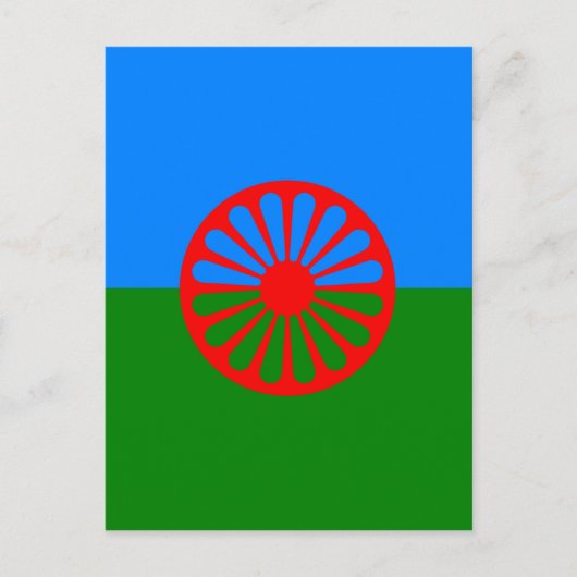 Sinti und Roma Postkarte (Vorderseite)