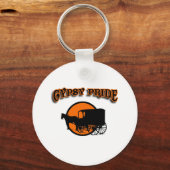 Sinti und Roma Pride Traditionelle Karawane Schlüsselanhänger (Vorderseite)