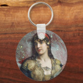 Sinti und Roma Prinzessin, veränderte Kunst Schlüsselanhänger (Vorderseite)