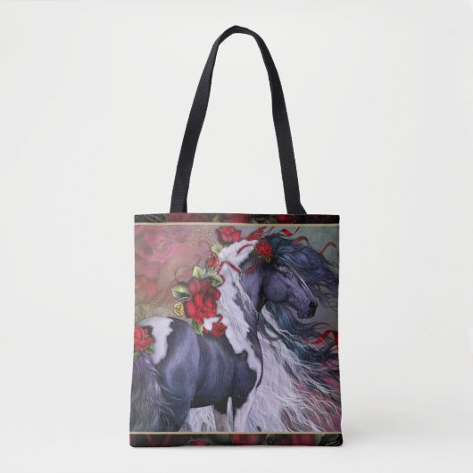 Sinti und Roma-Rose mit Totschlacke Tasche (Vorderseite)