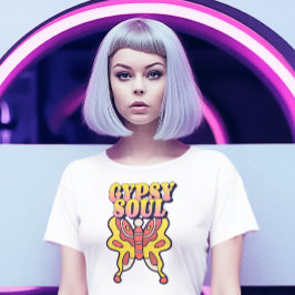SINTI UND ROMA SOUL BUTTERFLY T - SHIRT T - SHIRT