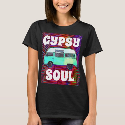 SINTI UND ROMA SOUL HIPPIE VAN T - SHIRT (Vorderseite)