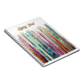 SINTI UND ROMA-Soul, künstlerisch boho, inky abstr Notizblock (Rechte Seite)