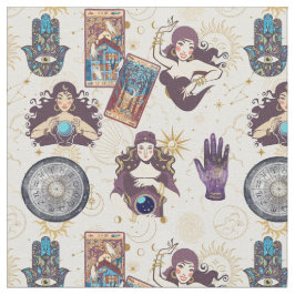 Sinti und Roma Sun Moon Stars Wasserfarbe Stoff