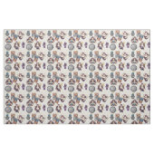 Sinti und Roma Sun Moon Stars Wasserfarbe Stoff (Fat Quarter (45,7 x 55,9 cm))