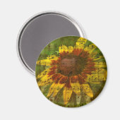 Sinti und Roma Sweetheart Floral Collage Magnet (Vorderseite/Rückseite)