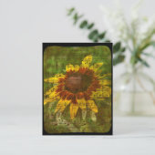 Sinti und Roma Sweetheart Floral Collage Postkarte (Stehend Vorderseite)