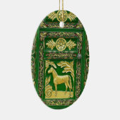 Sinti und Roma-Türdetails Keramik Keramik Ornament (Rechts)