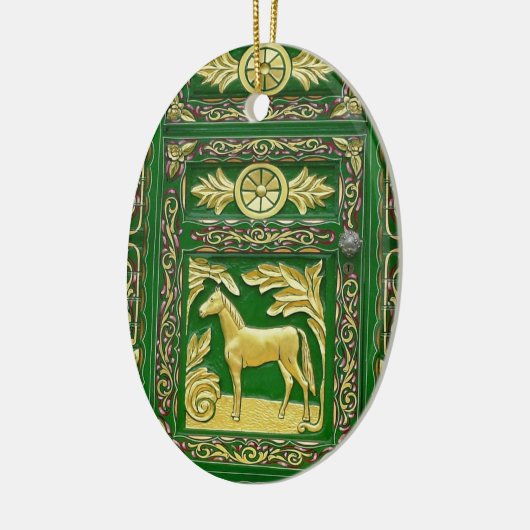 Sinti und Roma-Türdetails Keramik Keramik Ornament (Links)