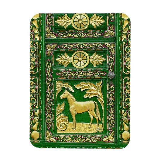 Sinti und Roma-Türenausgangsmagnet Magnet (Vertikal)