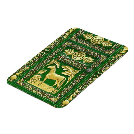 Sinti und Roma-Türenausgangsmagnet Magnet (Linke Seite)