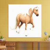 Sinti und Roma Vanner Cob Entwurf Reitpferde Canva Leinwanddruck (Insitu (Wohnzimmer))