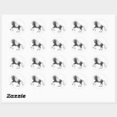 Sinti und Roma Vanner Cob Horse Sticker (Blatt)