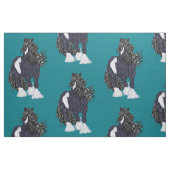 Sinti und Roma Vanner Draft Horse Print Stoff (Fat Quarter (45,7 x 55,9 cm))