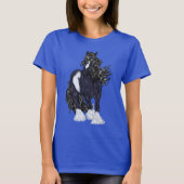 Sinti und Roma Vanner Draft Horse T-Shirt (Vorderseite)