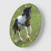 Sinti und Roma Vanner Große Wanduhr (Winkel)