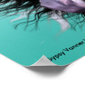 Sinti und Roma Vanner Horse 16 x 12 Poster (Ecke)