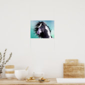 Sinti und Roma Vanner Horse 16 x 12 Poster (Küche)