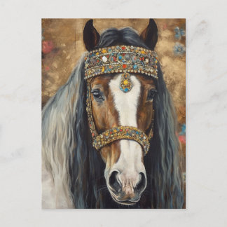 Sinti und Roma Vanner Horse Postkarte