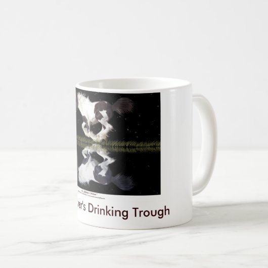 Sinti und Roma Vanner Horse Tasse (VorderseiteRechts)
