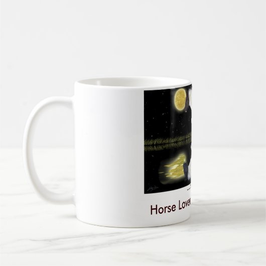Sinti und Roma Vanner Horse Tasse (Links)