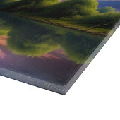 Sinti und Roma Vanner Horse - Willow tree N Vollmo Schneidebrett (Ecke)