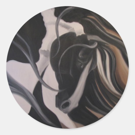 Sinti und Roma Vanner I Runder Aufkleber (Vorderseite)