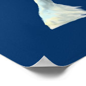 Sinti und Roma Vanner Pferd , Eleganz in Bewegung Poster (Ecke)