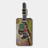 Sinti und Roma Vanner Pferd Gepäckanhänger (Vorderseite vertikal)