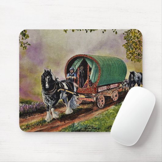Sinti und Roma Vanner Pferd Mousepad (Mit Mouse)