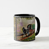 Sinti und Roma Vanner Pferd Tasse (VorderseiteRechts)